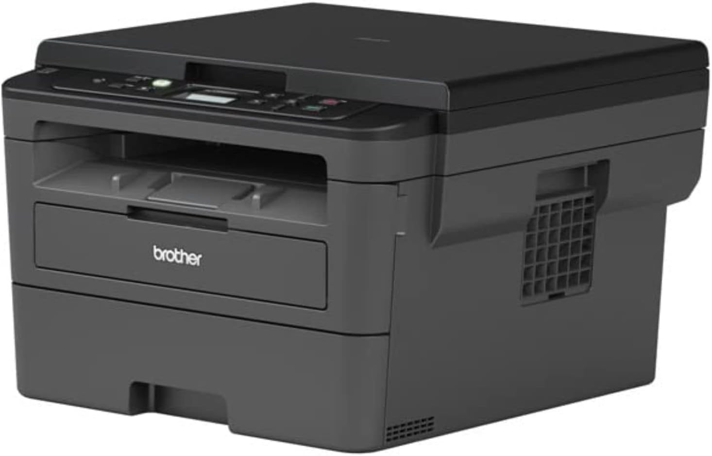 Brother Compact Monochrome Laser Printer, HLL2390DW, Convenient Flatbed Copy Scan, Wireless Printing, Duplex Two-Sided Printing, Amazon Dash Replenishment Enabled