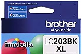 Brother LC203BK Innobella High Yield (XL Series) Black Ink Cartridge, 1 Pack