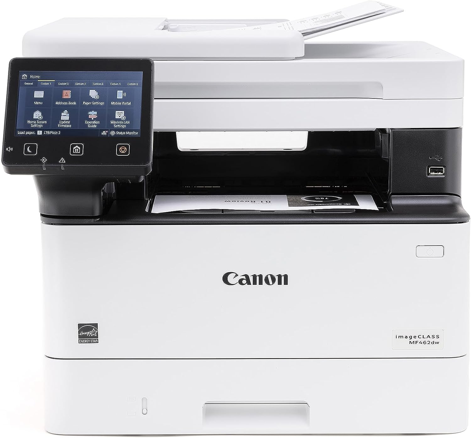 Canon imageCLASS MF462dw - All in One, Wireless, Mobile Ready, Duplex Laser Printer with Expandable Paper Capacity and 3 Year Limited Warranty