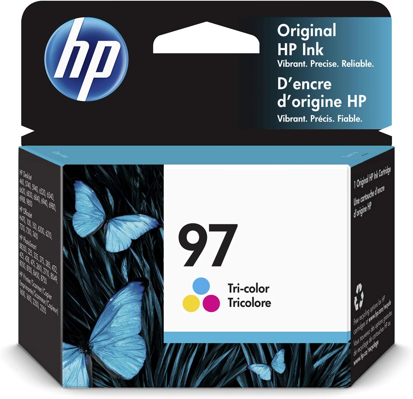 HP 97 Tri-Color Original Ink Cartridge (C9363WN)